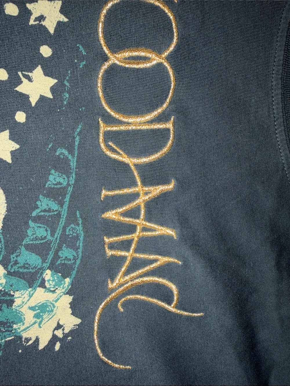Daydreamer Black Fleetwood Mac Floral Graphic Tee- one size - Picture 4 of 10